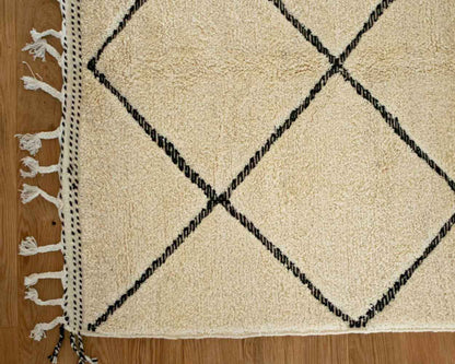 Beni Ouarain Teppich beige 1,63 x 2,63