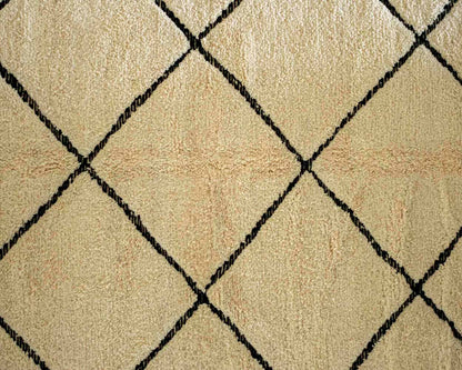 Beni Ouarain rug beige 1.63 x 2.63